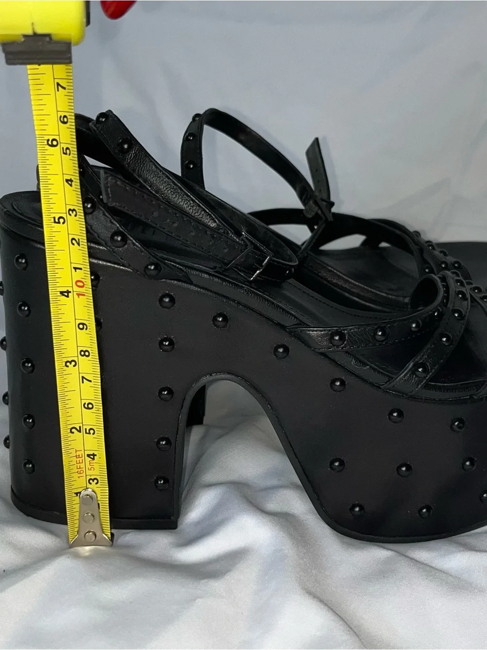 SCHUTZ black platform